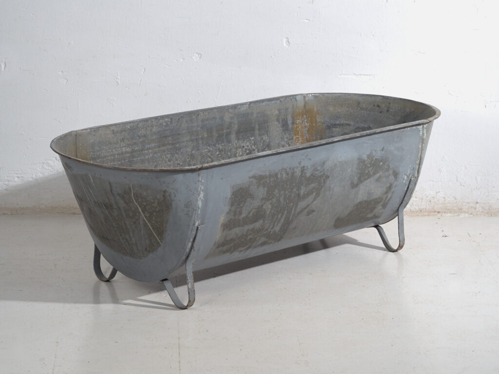 Bañera industrial de zinc - Europa Central (circa 1900) #4