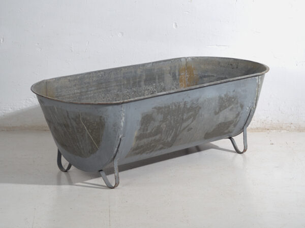 Bañera industrial de zinc - Europa Central (circa 1900) #4