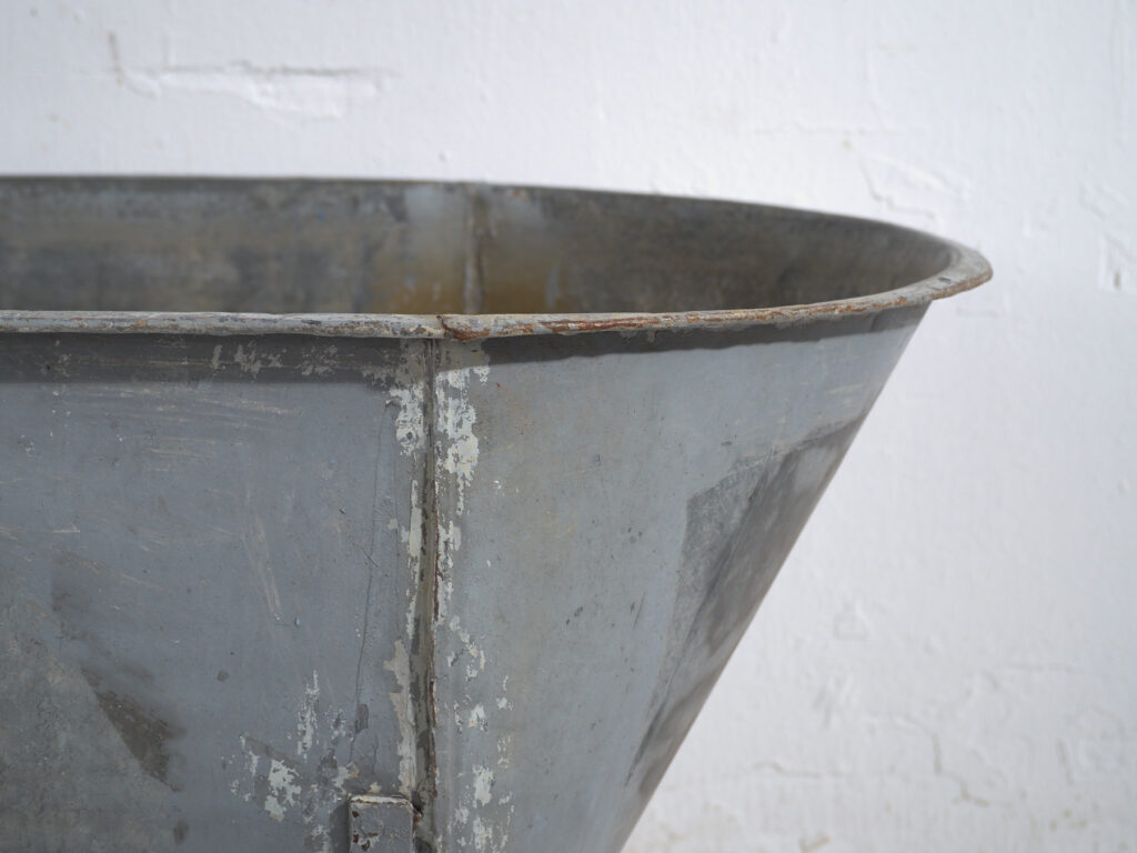 Bañera industrial de zinc - Europa Central (circa 1900) #4