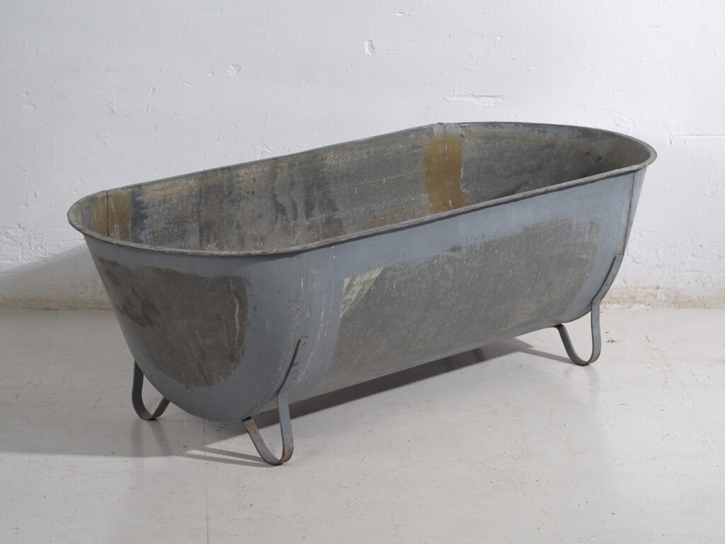 Bañera industrial de zinc - Europa Central (circa 1900) #4