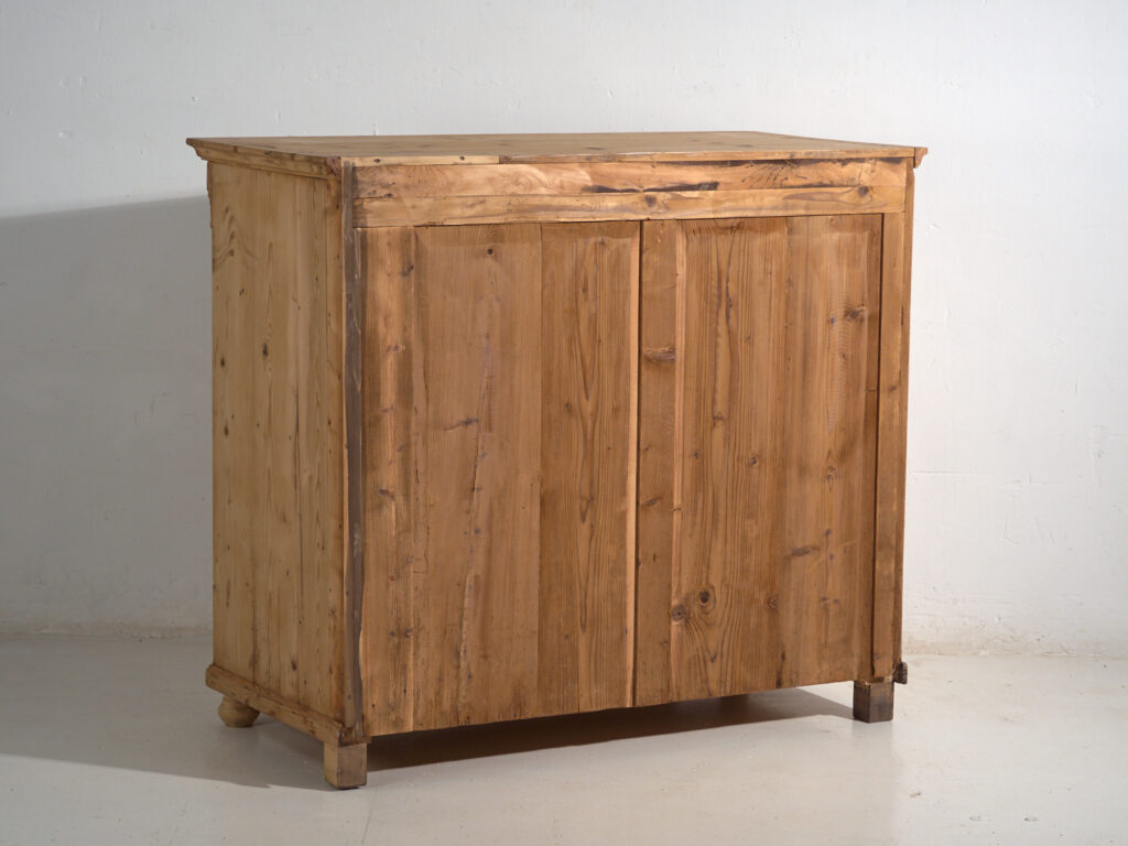 Cómoda rústica antigua de pino, Europa Central, circa 1900 #96