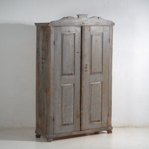 Armario rústico pintado, Europa Central, circa 1900–1920