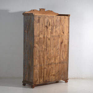 Armario rústico pintado, Europa Central, circa 1900–1920
