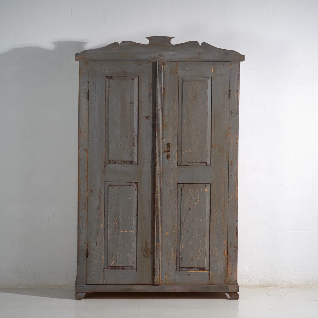 Armario rústico pintado, Europa Central, circa 1900–1920