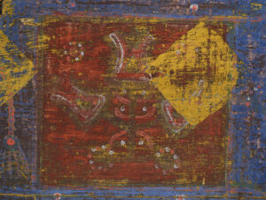 Arcón antiguo de pino macizo – Europa central (c.1900)