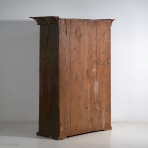 Folk Art Painted Cabinet, Central Europe, dated 1814