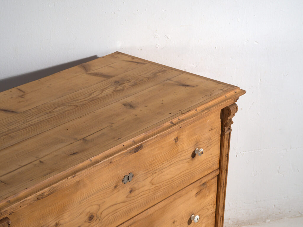 Antigua cómoda de madera maciza (c.1920) #116