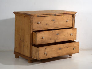 Antigua cómoda de madera maciza (c.1920) #116