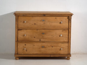 Antigua cómoda de madera maciza (c.1920) #116