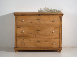 Antigua cómoda de madera maciza (c.1920) #116