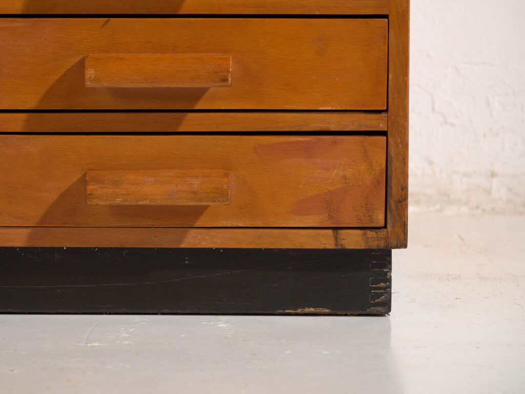 Archivador industrial para planos – Fábrica Škoda (c.1950)