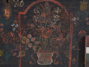 Arcón antiguo de pino macizo – Europa central (Año 1870)