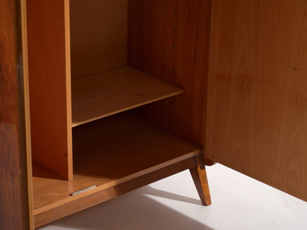 Armario mid-century en palosanto – Checoslovaquia, atribuido a Pravánec, años 50