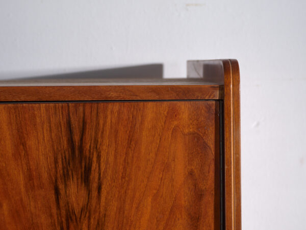 Armario mid-century en palosanto – Checoslovaquia, atribuido a Pravánec, años 50