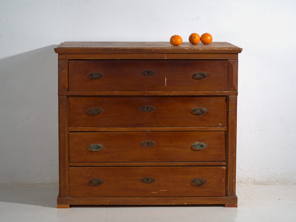 Antique Central European four-drawer chest of drawers – Central Europe, circa 1910
