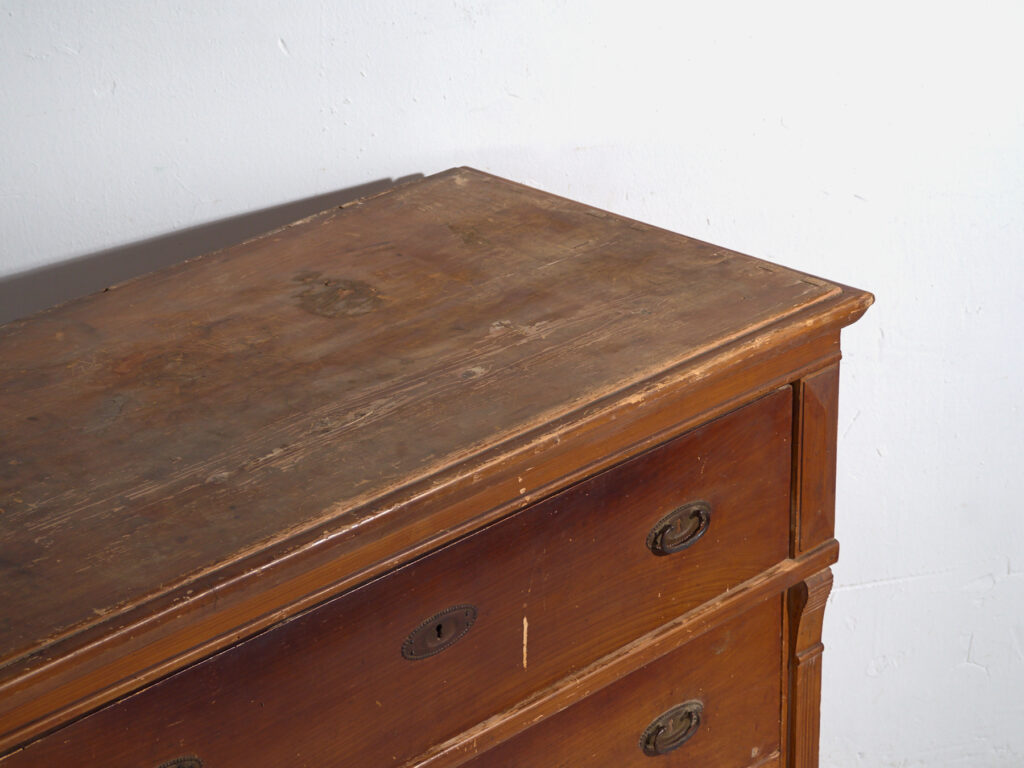 Antique Central European four-drawer chest of drawers – Central Europe, circa 1910