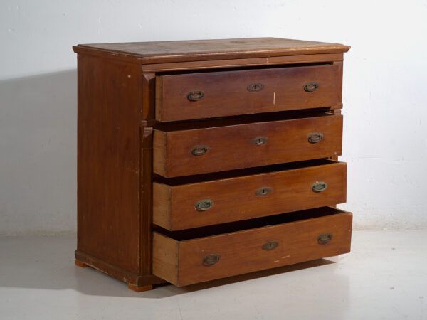 Antique Central European four-drawer chest of drawers – Central Europe, circa 1910