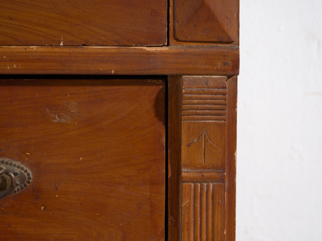 Antique Central European four-drawer chest of drawers – Central Europe, circa 1910