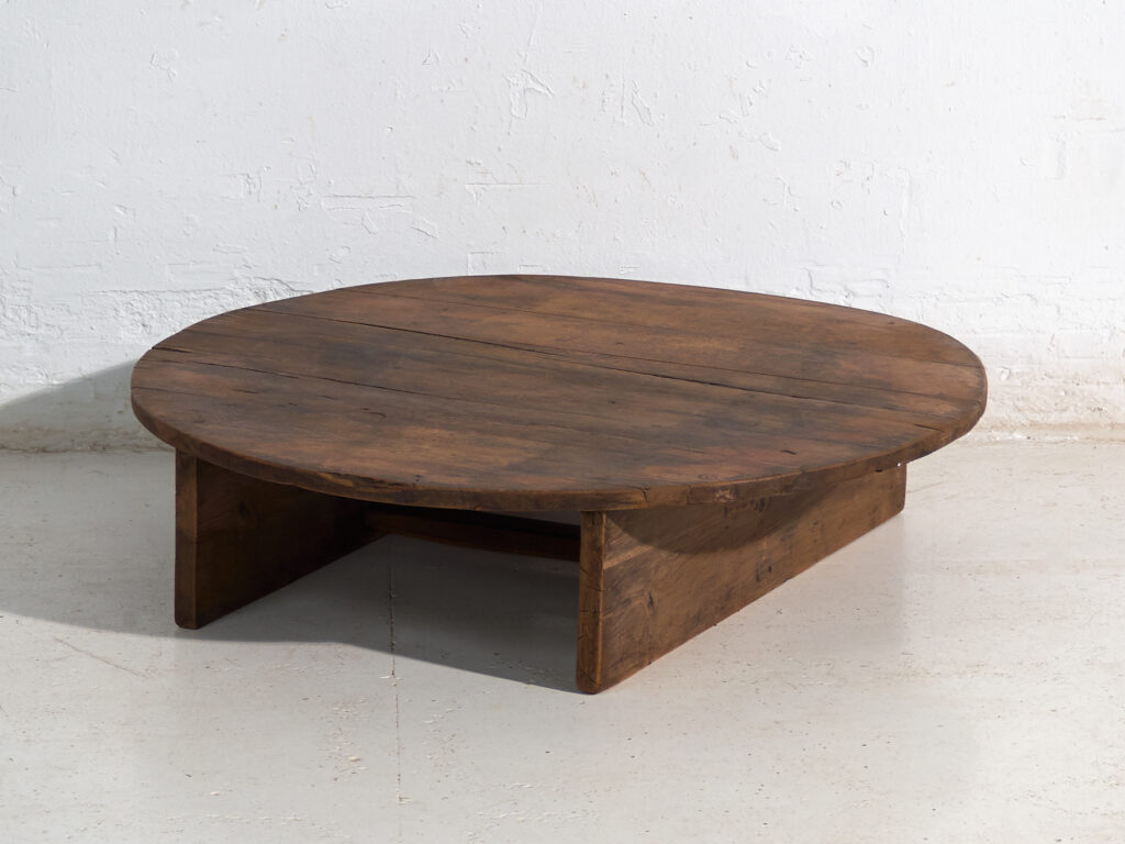 Tabla de cortar antigua en madera maciza – Europa central, circa 1920