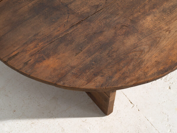 Tabla de cortar antigua en madera maciza – Europa central, circa 1920