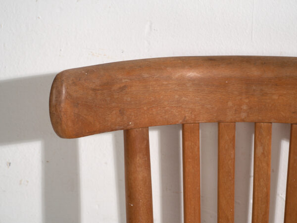 Pareja de sillas estilo Thonet de madera curvada con respaldo bajo – Centroeuropa, circa 1920