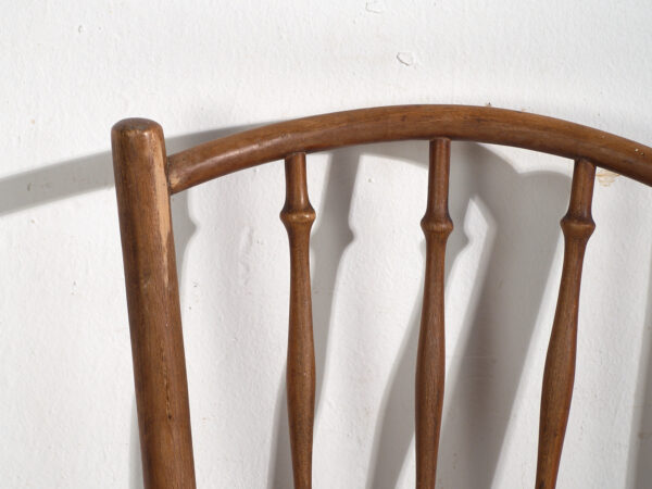Pareja de sillas estilo Thonet de madera curvada con barrotes torneados – Centroeuropa, circa 1920