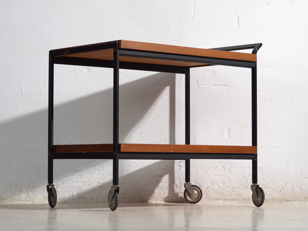 Antique OPAL serving trolley – Germany, circa 1960