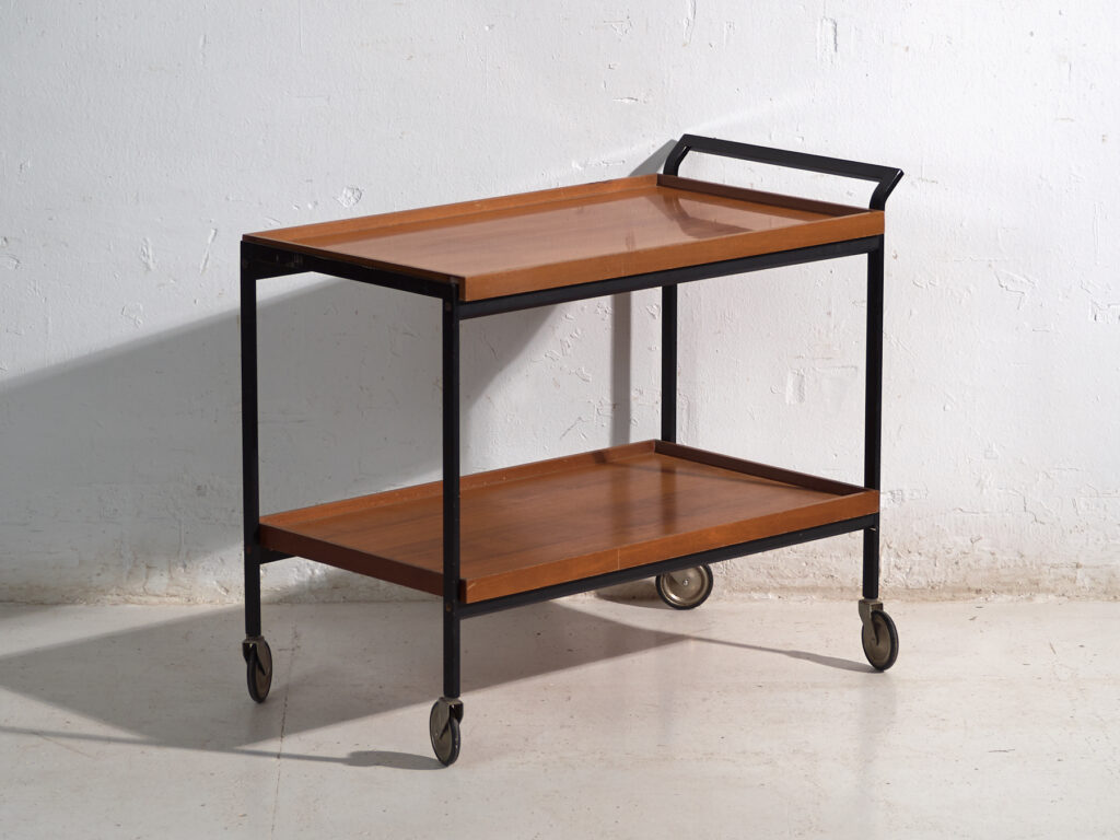Antique OPAL serving trolley – Germany, circa 1960
