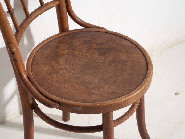 Conjunto de 4 sillas bentwood en madera curvada – Europa central, circa 1900