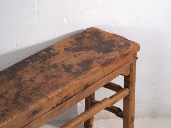 Antique Chinese console altar table in elm – Shanxi, circa 1890