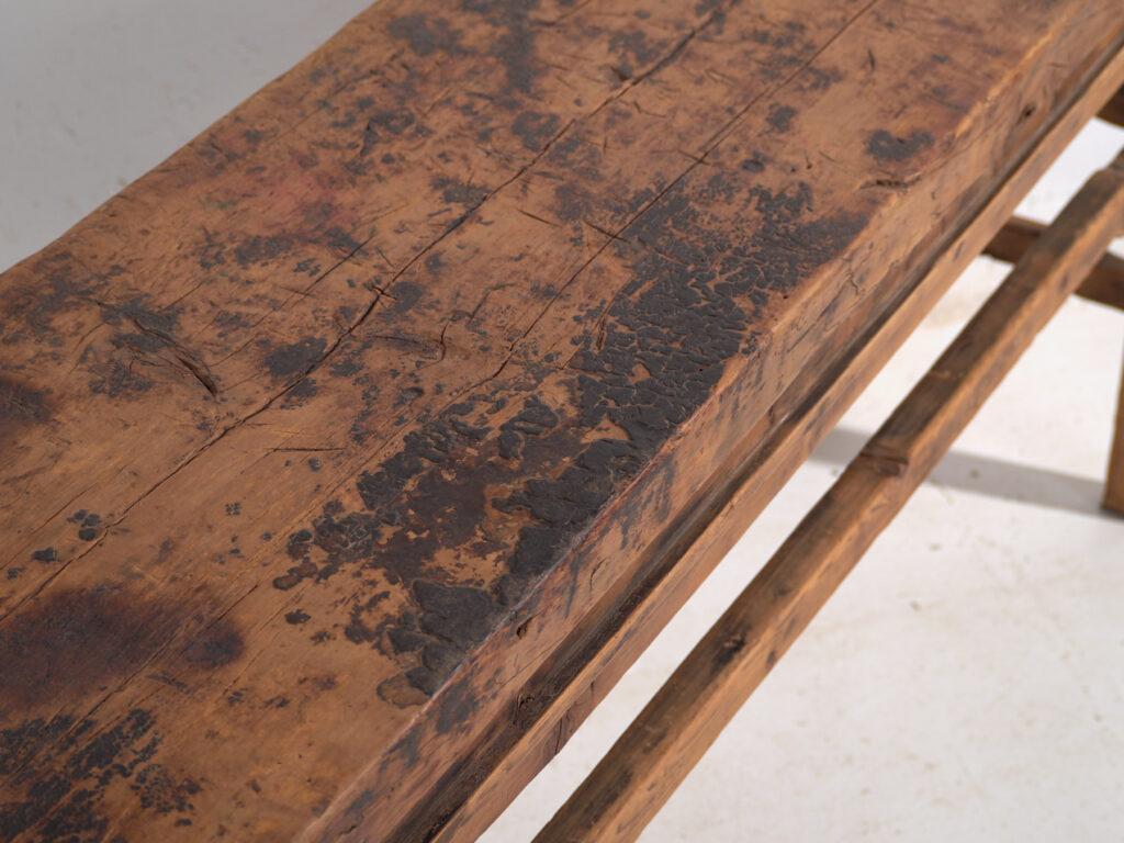 Antique Chinese console altar table in elm – Shanxi, circa 1890