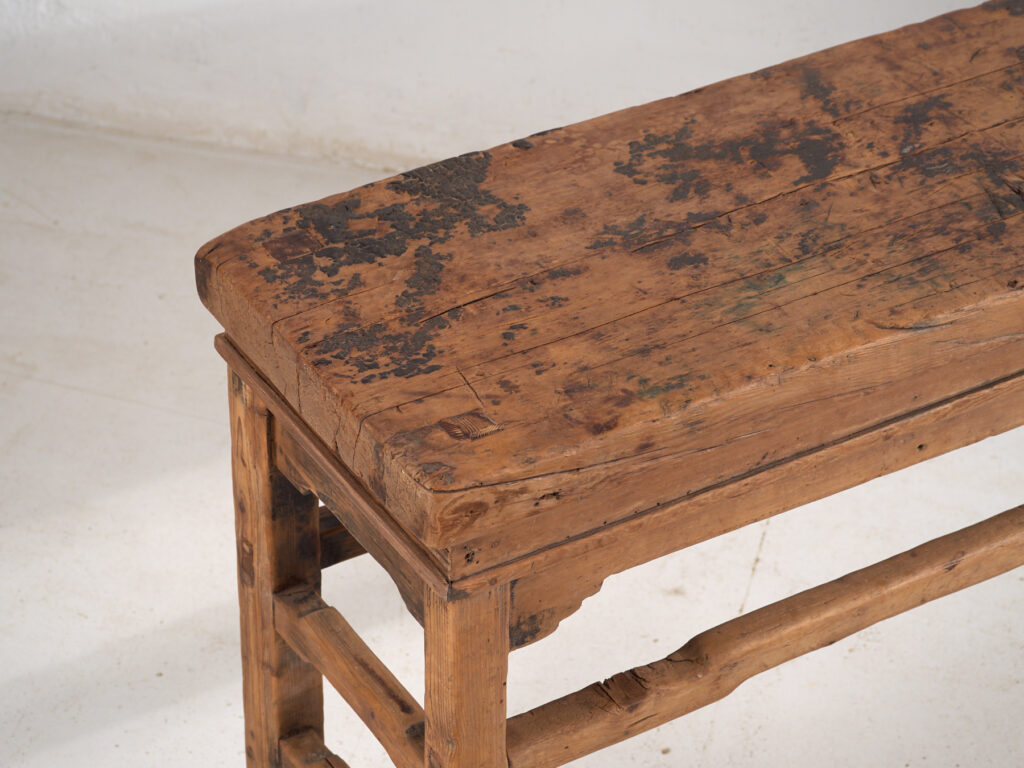 Antique Chinese console altar table in elm – Shanxi, circa 1890