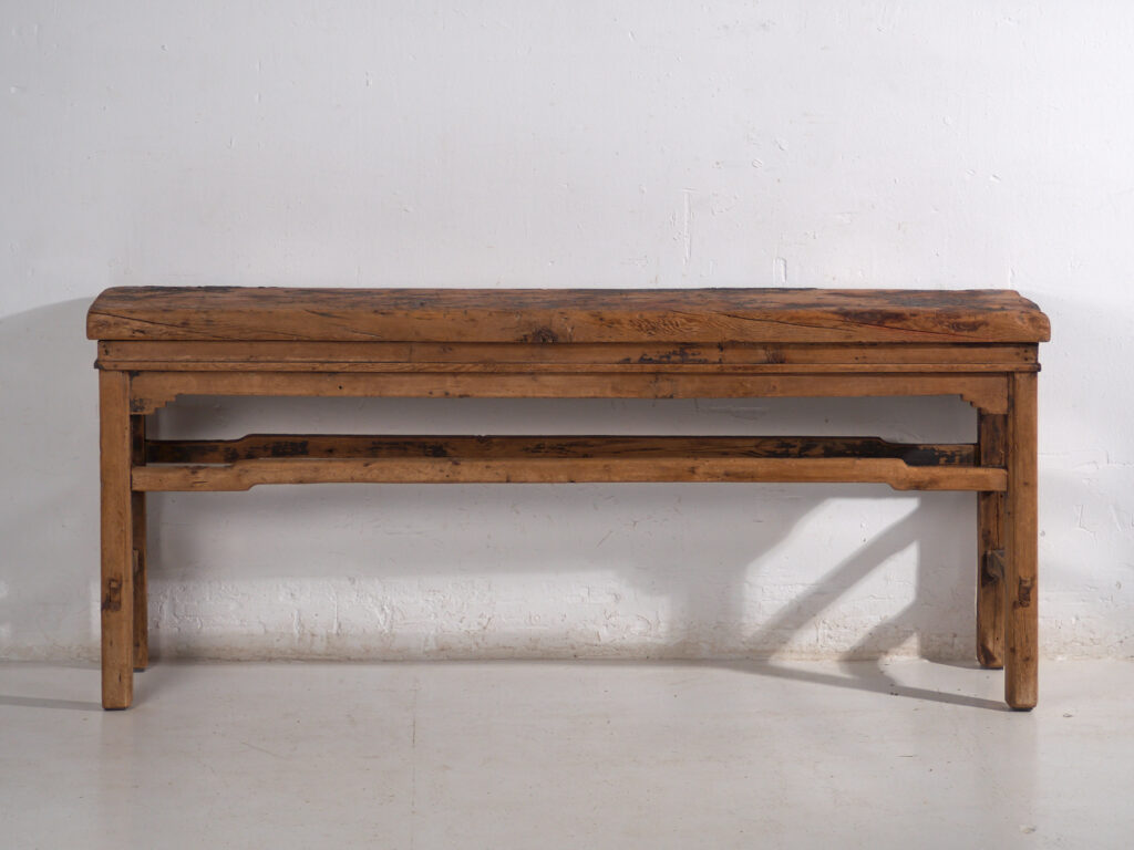 Antique Chinese console altar table in elm – Shanxi, circa 1890
