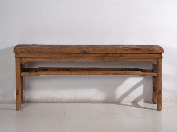 Antique Chinese console altar table in elm – Shanxi, circa 1890