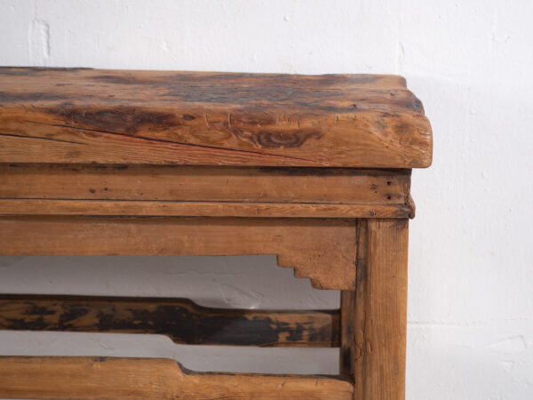 Antique Chinese console altar table in elm – Shanxi, circa 1890