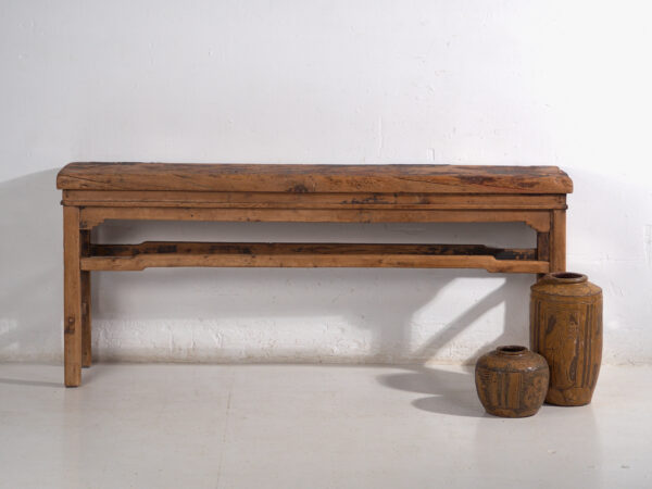 Antique Chinese console altar table in elm – Shanxi, circa 1890