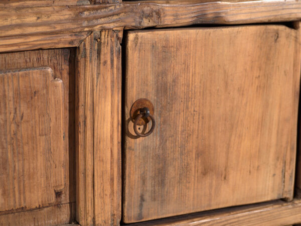 Antique tall cabinet in pine wood - Lanzhou, c.1900