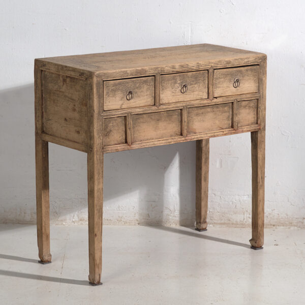 Antique console table in fir wood – Shandong, circa 1930