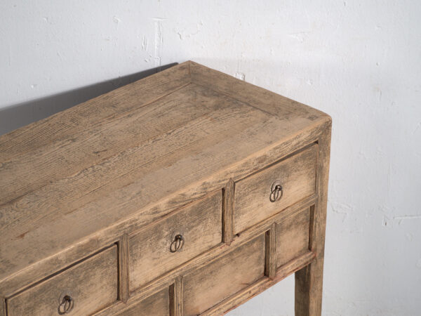 Antique console table in fir wood – Shandong, circa 1930