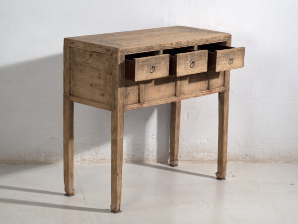 Antique console table in fir wood – Shandong, circa 1930