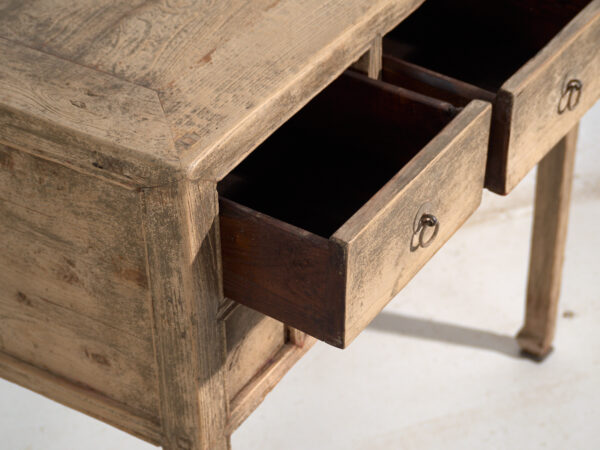Antique console table in fir wood – Shandong, circa 1930