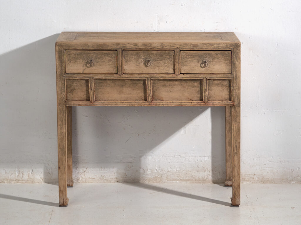 Antique console table in fir wood – Shandong, circa 1930