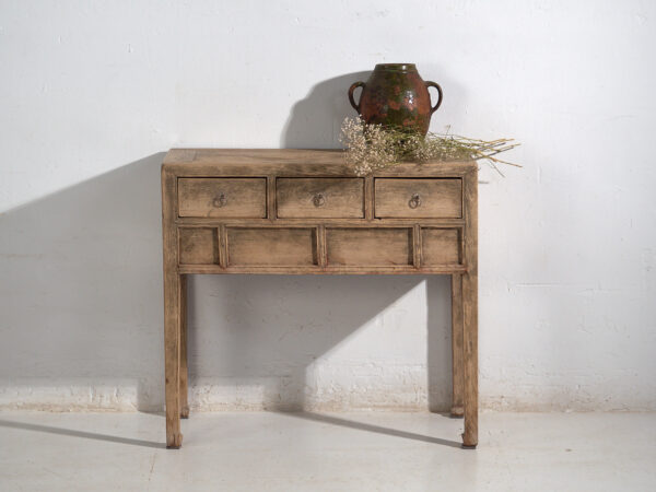 Antique console table in fir wood – Shandong, circa 1930