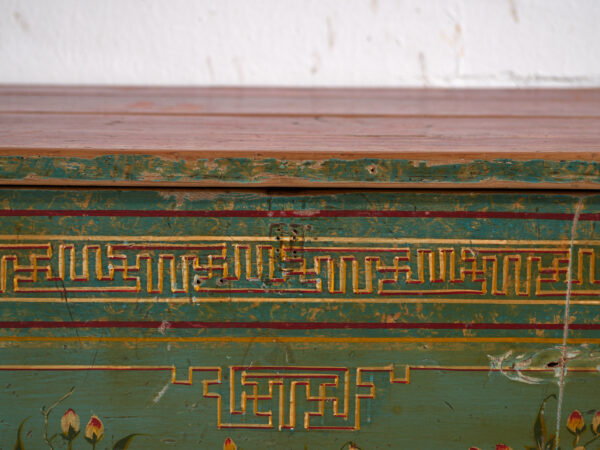 Baúl antiguo chino pintado - China, c.1900