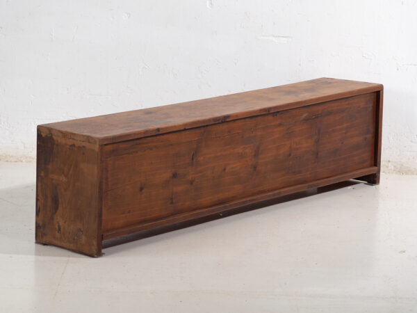 Antique low sideboard in pine wood – China, circa 1930