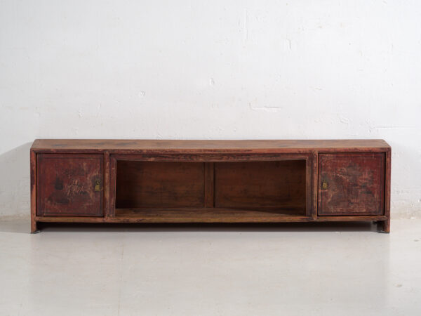 Antique low sideboard in pine wood – China, circa 1930