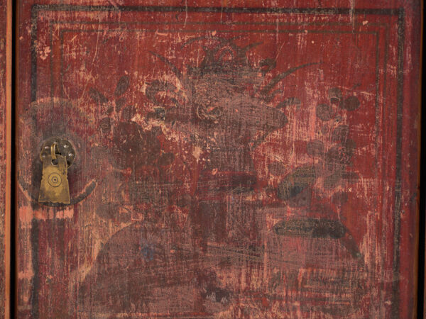Antique low sideboard in pine wood – China, circa 1930