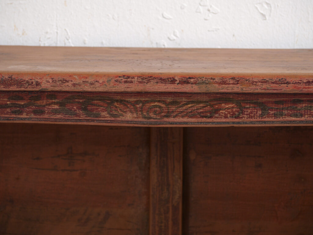 Antique low sideboard in pine wood – China, circa 1930