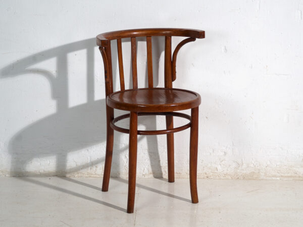 Par de sillas antiguas de madera curvada estilo Thonet – Europa central, circa 1905