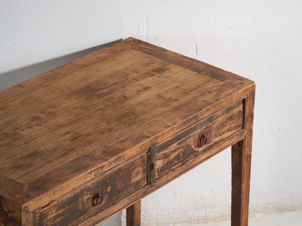 Mesa consola antigua con cajones – China, circa 1900